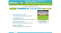 Desktop Screenshot of horizongpl.fr
