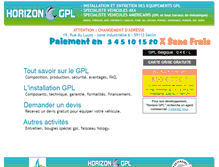 Tablet Screenshot of horizongpl.fr